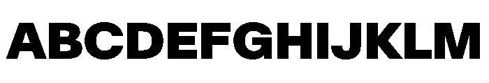 SwissNow Black Ae4a59cf Font UPPERCASE