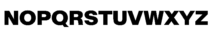 SwissNow Black Ae4a59cf Font UPPERCASE