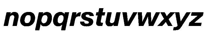 SwissNow BoldItalic A1c0aa45 Font LOWERCASE