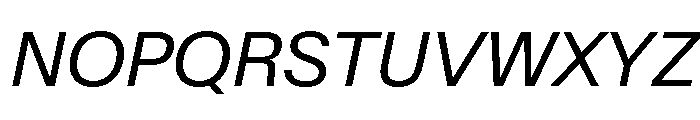SwissNow BookItalic 2ee8d8e0 Font UPPERCASE