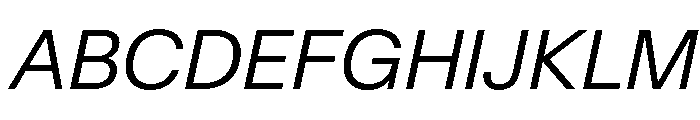 SwissNow LightItalic Dc73ba0c Font UPPERCASE