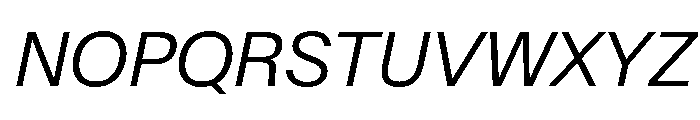 SwissNow LightItalic Dc73ba0c Font UPPERCASE