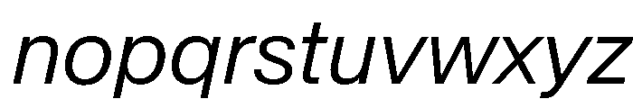 SwissNow LightItalic Dc73ba0c Font LOWERCASE