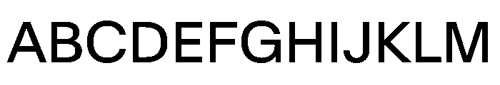 SwissNow Regular B17196ab Font UPPERCASE