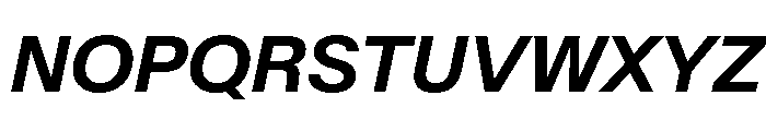SwissNow SemiBoldItalic 816d92a5 Font UPPERCASE
