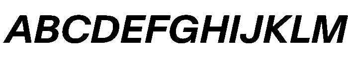 SwissNow SemiBoldItalic B8fc7861 Font UPPERCASE