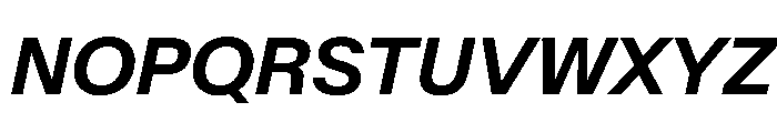 SwissNow SemiBoldItalic B8fc7861 Font UPPERCASE