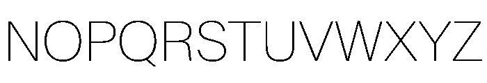 SwissNow Thin D85e3986 Font UPPERCASE