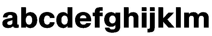 SwissNowVAR Bold Instance FONT