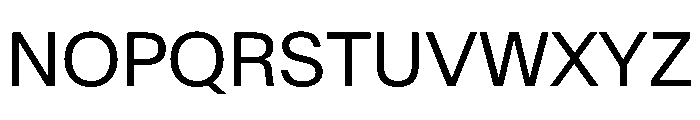SwissNowVAR Book Instance Font UPPERCASE