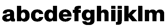 SwissNowVAR ExtraBold Instance FONT