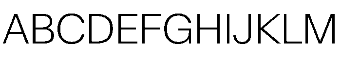 SwissNowVAR ExtraLight Instance 375ae4f1 Font UPPERCASE