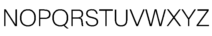 SwissNowVAR ExtraLight Instance 375ae4f1 Font UPPERCASE