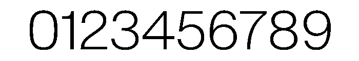 SwissNowVAR ExtraLight Instance Font OTHER CHARS