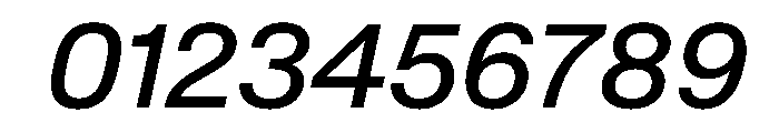 SwissNowVAR Italic Instance Font OTHER CHARS