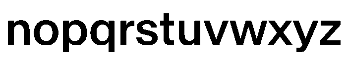 SwissNowVAR Medium Instance Ad391440 Font LOWERCASE