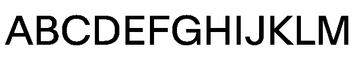 SwissNowVAR Regular Instance Font UPPERCASE