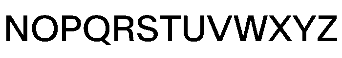 SwissNowVAR Regular Instance Font UPPERCASE