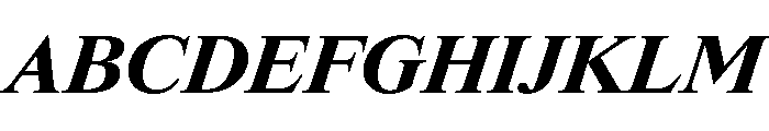 SwissTime BlackItalic 381e0a2a Font UPPERCASE