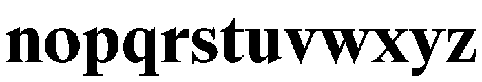 SwissTime ExtraBold 11e77a89 Font LOWERCASE