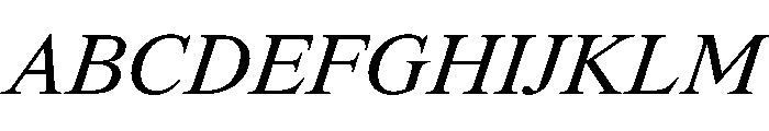 SwissTime Italic Aa869c71 Font UPPERCASE