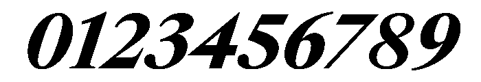 SwissTimeItalicVAR BlackItalic Instance Font OTHER CHARS