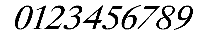 SwissTimeItalicVAR Italic Instance Font OTHER CHARS