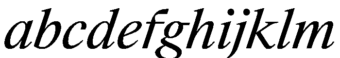 SwissTimeItalicVAR Italic Instance FONT