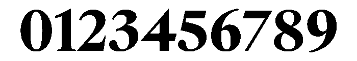 SwissTimeVAR Black Instance Font OTHER CHARS