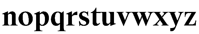 SwissTimeVAR Bold Instance 96f20470 Font LOWERCASE