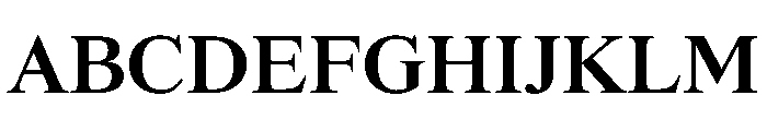 SwissTimeVAR Bold Instance Font UPPERCASE