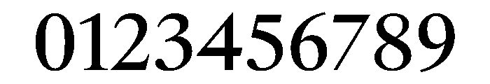 SwissTimeVAR Medium Instance Font OTHER CHARS