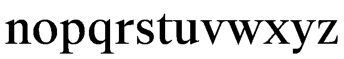 SwissTimeVAR Medium Instance Font LOWERCASE