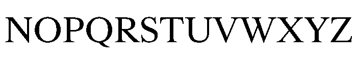 SwissTimeVAR Regular Instance Font UPPERCASE