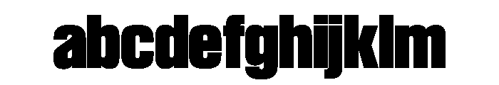 SwisspostersVAR Black Instance FONT
