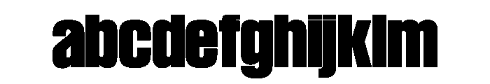 SwisspostersVAR BlackTall Instance FONT