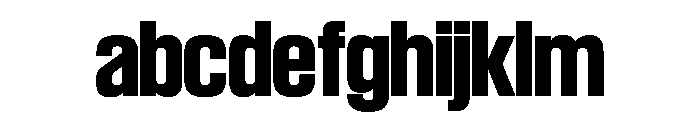 SwisspostersVAR Bold Instance FONT