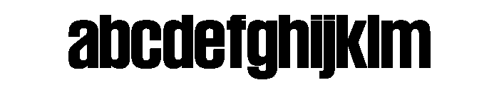 SwisspostersVAR BoldTall Instance FONT