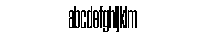 SwisspostersVAR Condensed Instance FONT