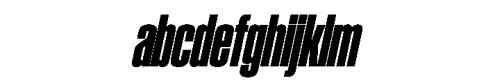 SwisspostersVAR CondensedBlackItalic Instance FONT