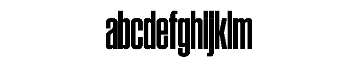 SwisspostersVAR CondensedBold Instance FONT