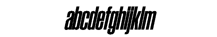 SwisspostersVAR CondensedBoldItalic Instance FONT