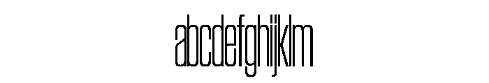 SwisspostersVAR CondensedExtraLight Instance FONT