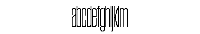 SwisspostersVAR CondensedExtraLightTall Instance FONT