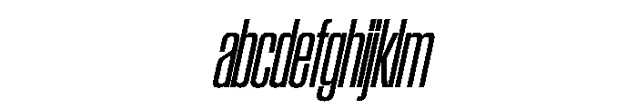 SwisspostersVAR CondensedItalic Instance FONT