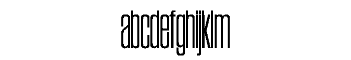 SwisspostersVAR CondensedLightTall Instance FONT