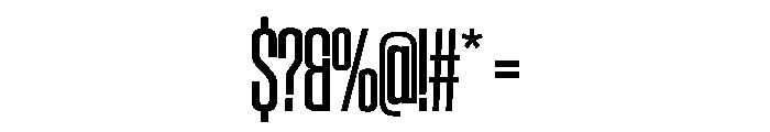 SwisspostersVAR CondensedMedium Instance Font OTHER CHARS