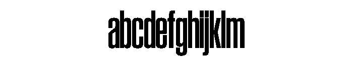 SwisspostersVAR CondensedSemiBold Instance FONT