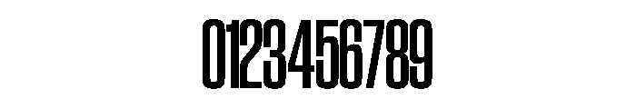 SwisspostersVAR CondensedSemiBoldTall Instance Font OTHER CHARS