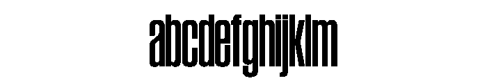 SwisspostersVAR CondensedSemiBoldTall Instance FONT